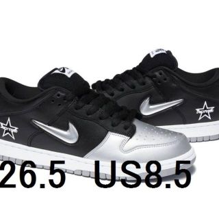 ナイキ(NIKE)のSupreme NIKE SB DUNK LOW OG QS 26.5(スニーカー)