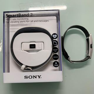 ソニー(SONY)のSony SmartBand SWR12 & 純正レザーバンド(その他)