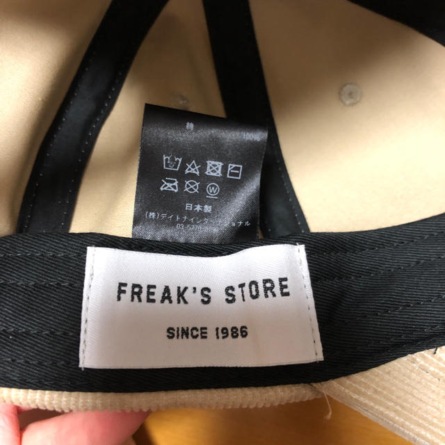 FREAK'S STORE(フリークスストア)のフリークスストア ベア キャップ レディースの帽子(キャップ)の商品写真