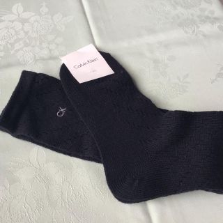 カルバンクライン(Calvin Klein)のcalvinkleinのハイソックス  23~24(ソックス)