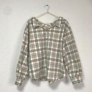 レトロガール(RETRO GIRL)のチェックシャツ(シャツ/ブラウス(長袖/七分))