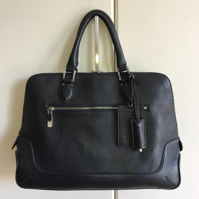 ペッレモルビダ PELLE MORBIDA MB045ブリーフバッグネイビー