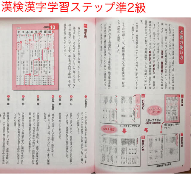 漢検過去問題集 平成26年度版 準2級 漢検漢字学習ステップ 準2級の通販 By モンステラ S Shop ラクマ