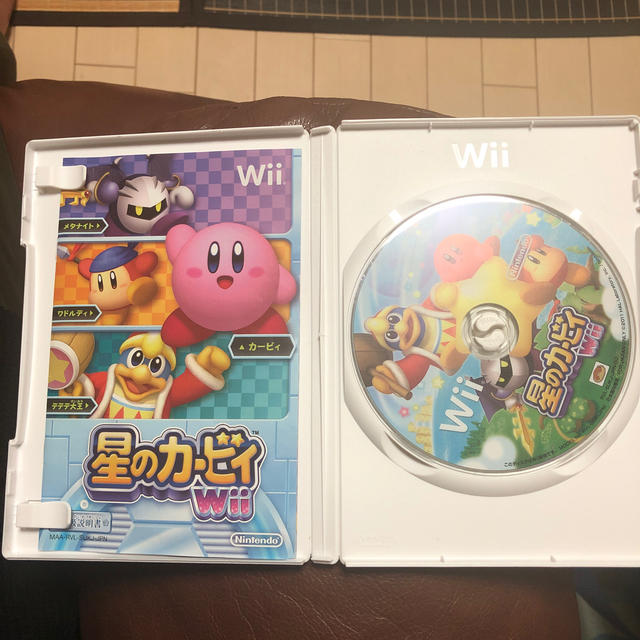 星のカービィWii エンタメ/ホビーのゲームソフト/ゲーム機本体(家庭用ゲームソフト)の商品写真