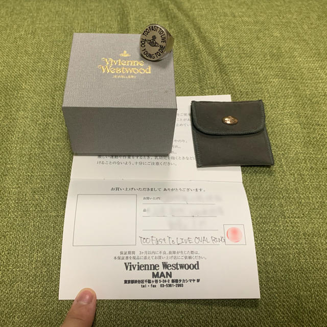 Vivienne Westwood(ヴィヴィアンウエストウッド)のvivienne westwood ヴィヴィアン リング 指輪 メンズのアクセサリー(リング(指輪))の商品写真