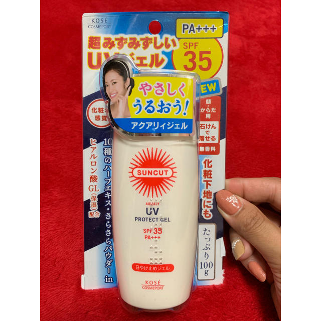 KOSE COSMEPORT(コーセーコスメポート)のサンカット 日やけ止めジェル SPF35 100g  コスメ/美容のボディケア(日焼け止め/サンオイル)の商品写真