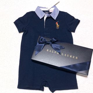 ラルフローレン(Ralph Lauren)の＊kps★様 専用＊新品✨ビッグポニー ラガー ショートオール 12M/80(ロンパース)