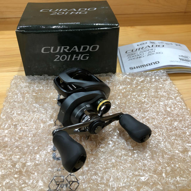 【訳あり】 新品未使用 SHIMANO CURADO K 201HG 左巻き