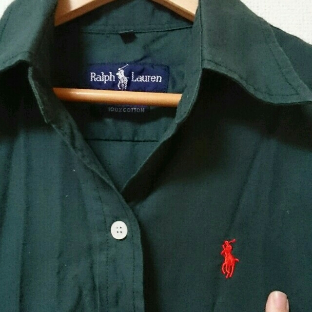Ralph Lauren(ラルフローレン)のにこさん取り置き ラルフローレン 半袖シャツ 古着屋 レディースのトップス(シャツ/ブラウス(半袖/袖なし))の商品写真