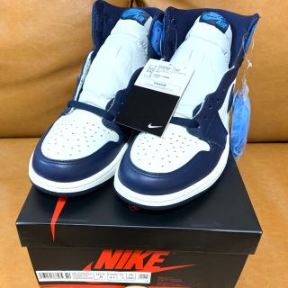 ナイキ(NIKE)の26cm AIR JORDAN 1 RETRO HIGH OG OBSIDIAN(スニーカー)