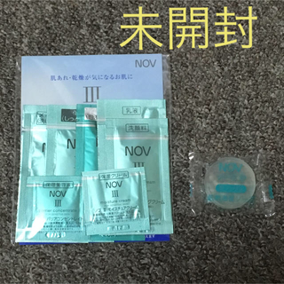 ノブ(NOV)の【 19.8月入手 】ノブⅢシリーズ&ソープD 10g(サンプル/トライアルキット)