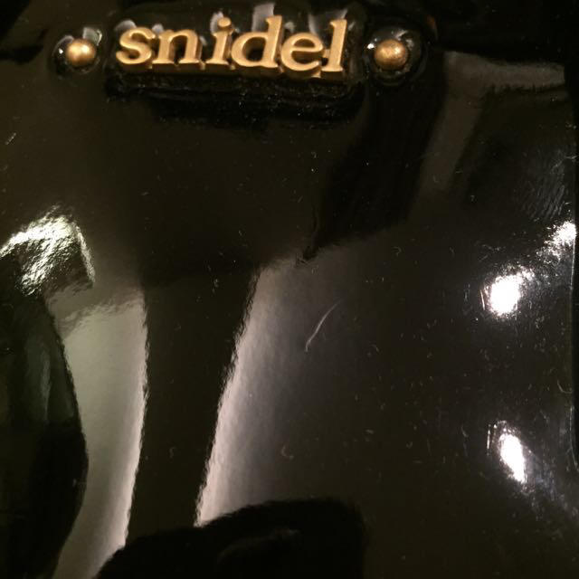 snidel エナメルバッグ 1