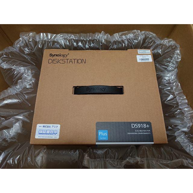 新品 Synology DiskStation 4ベイ NAS DS918+