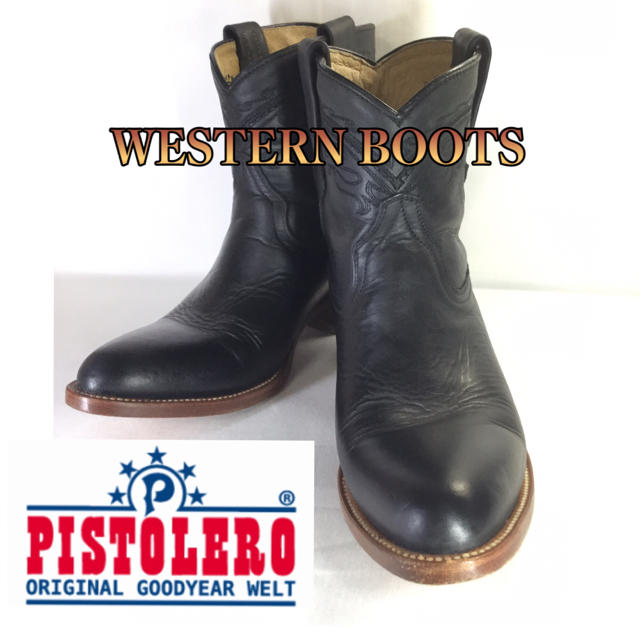 PISTOLEROS ピストレロ  ウエスタンショートブーツ  レディースの靴/シューズ(ブーツ)の商品写真