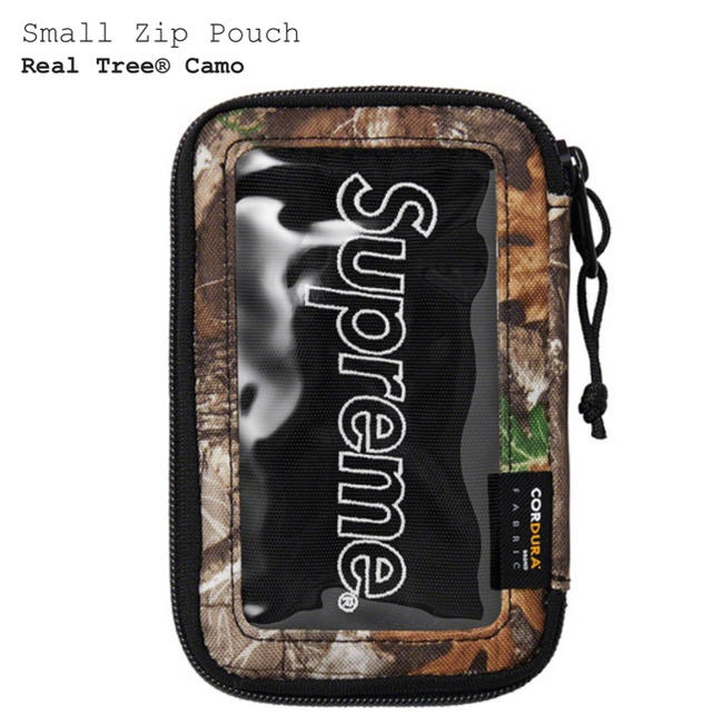 Supreme Small Zip Pouch Realtree Camo