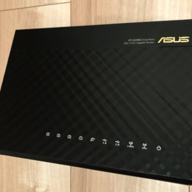 ASUS RT-AC68U デュアルバンド Wi-Fi無線ルーター (美品） 1