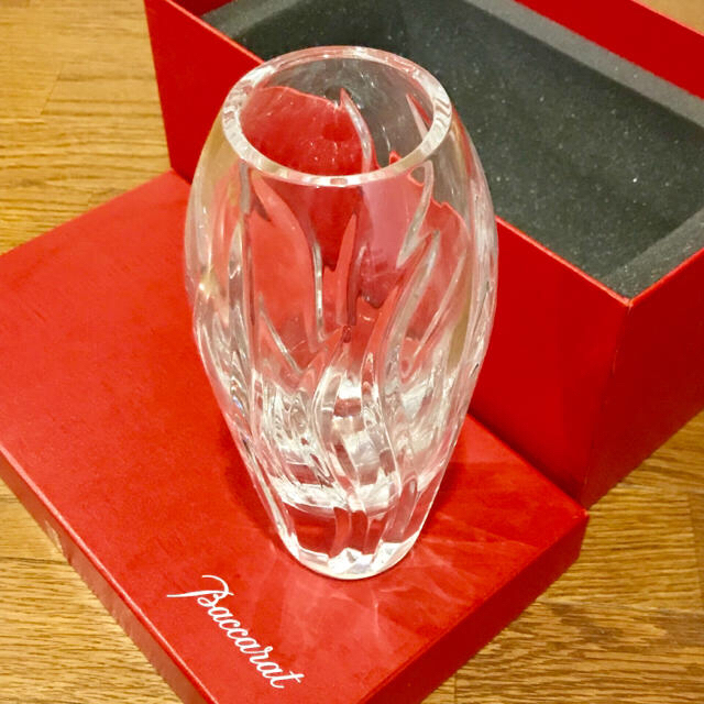 Baccarat ベース(花瓶) 20cm