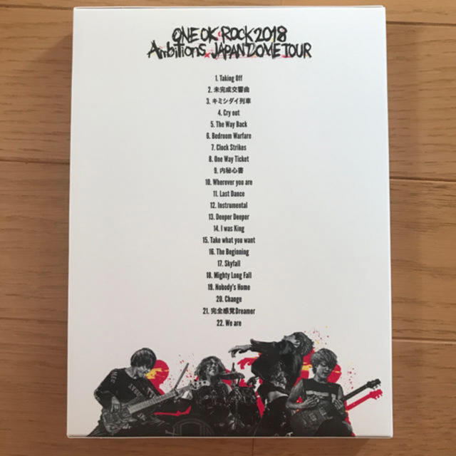 ONE OK ROCK 2018 AMBITIONS JAPAN DOME TO エンタメ/ホビーのDVD/ブルーレイ(ミュージック)の商品写真