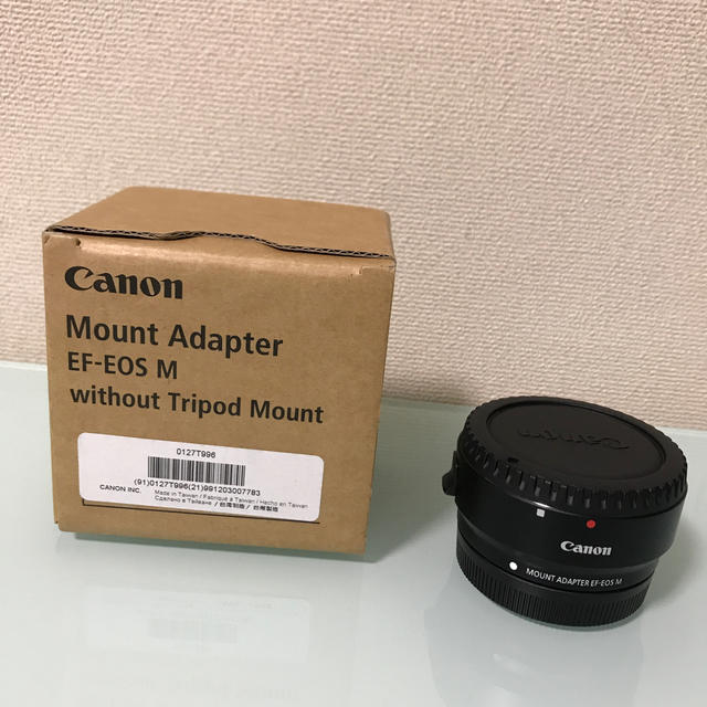 【付属品全てあり】【美品】Mount Adapter EF-EOS  M