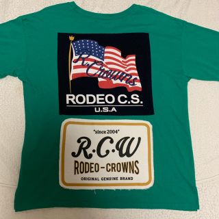 ロデオクラウンズ(RODEO CROWNS)のRODEO CROWNS Tシャツ グリーン(Tシャツ(半袖/袖なし))