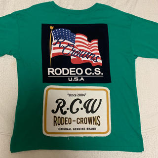 ロデオクラウンズ(RODEO CROWNS)のRODEO CROWNS Tシャツ グリーン(Tシャツ(半袖/袖なし))