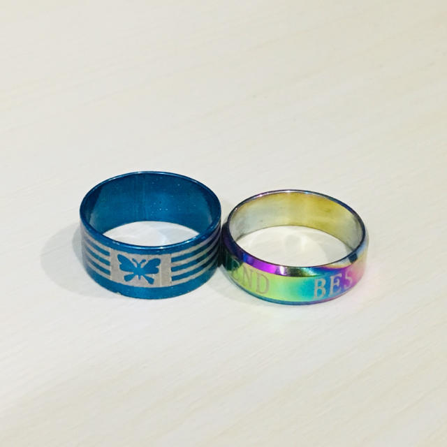 メンズ レディース リング 16〜17mm メンズのアクセサリー(リング(指輪))の商品写真