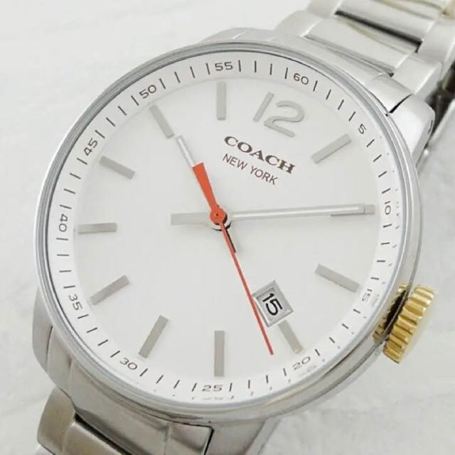 COACH - コーチ メンズ ブリーカー シルバー文字盤 14601523 腕時計の通販 by Shane's shop｜コーチならラクマ