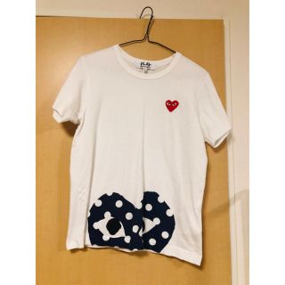 コムデギャルソン(COMME des GARCONS)のPLAY COMME des GARCONS コム デ ギャルソン Tシャツ (Tシャツ/カットソー(半袖/袖なし))