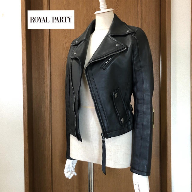 ROYAL PARTY(ロイヤルパーティー)のロイヤルパーティー ◆ レザージャケット ライダースジャケット  レディースのジャケット/アウター(ライダースジャケット)の商品写真