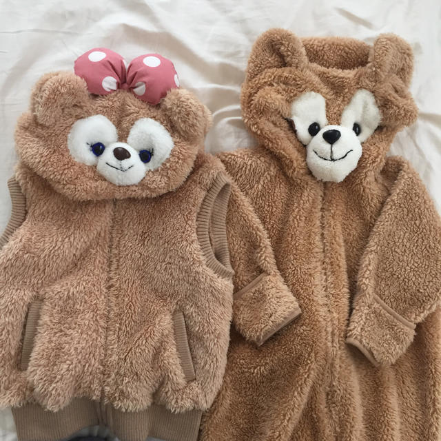 ダッフィー シェリーメイ コスプレ 着ぐるみ ロンパース - ロンパース ダッフィー シェリーメイ コスプレ 着ぐるみ ロンパース - ロンパース