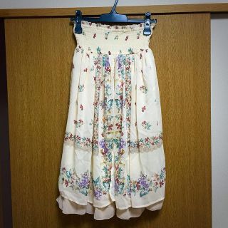 アクシーズファム(axes femme)のaxes♡フルーツ柄スカート(ロングスカート)