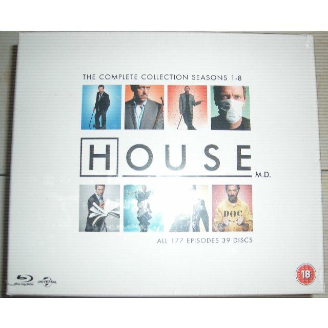 ドクター ハウス シーズン１～8 (Blu-ray) 欧州盤