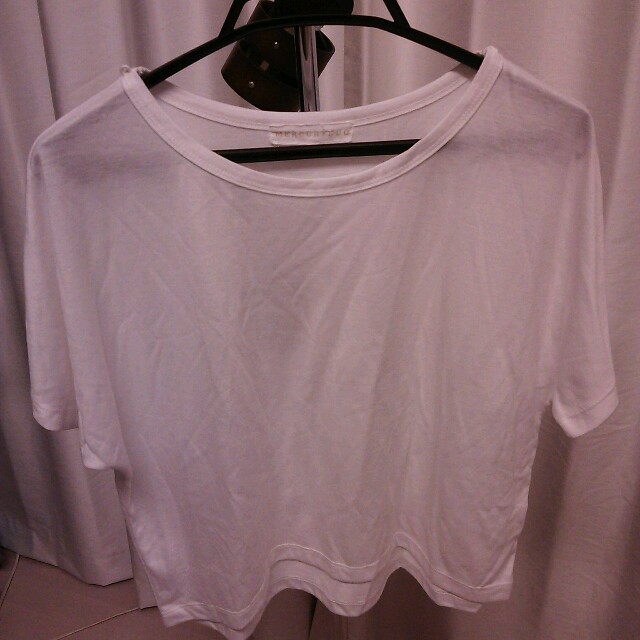 MERCURYDUO(マーキュリーデュオ)の値下げしました!!真っ白 レディースのトップス(Tシャツ(半袖/袖なし))の商品写真