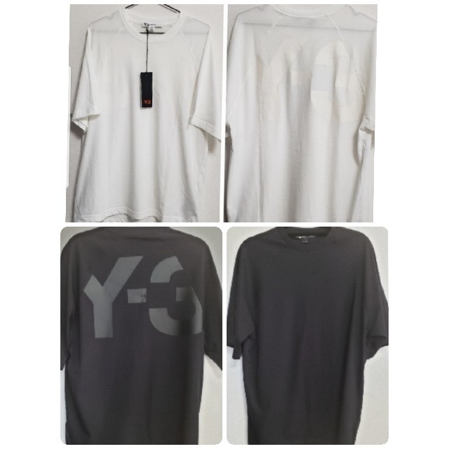 専用 Y-3 ビッグロゴTシャツ BLACK&WHITE 2枚セット