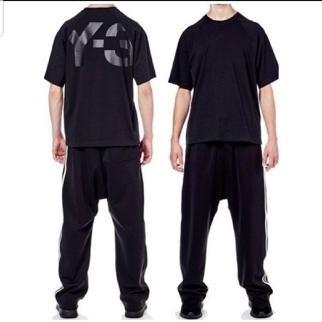 専用 Y-3 ビッグロゴTシャツ BLACK&WHITE 2枚セット