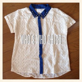 フーズフーチコ(who's who Chico)のwho's who chico ブラウス(シャツ/ブラウス(半袖/袖なし))