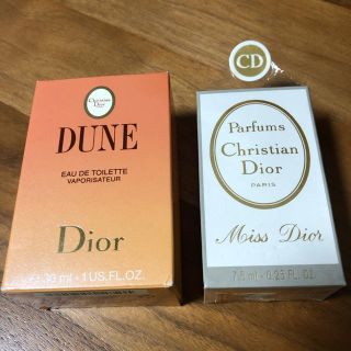 ディオール 香水 2個セット DUNE&MISS DIOR(香水(女性用))