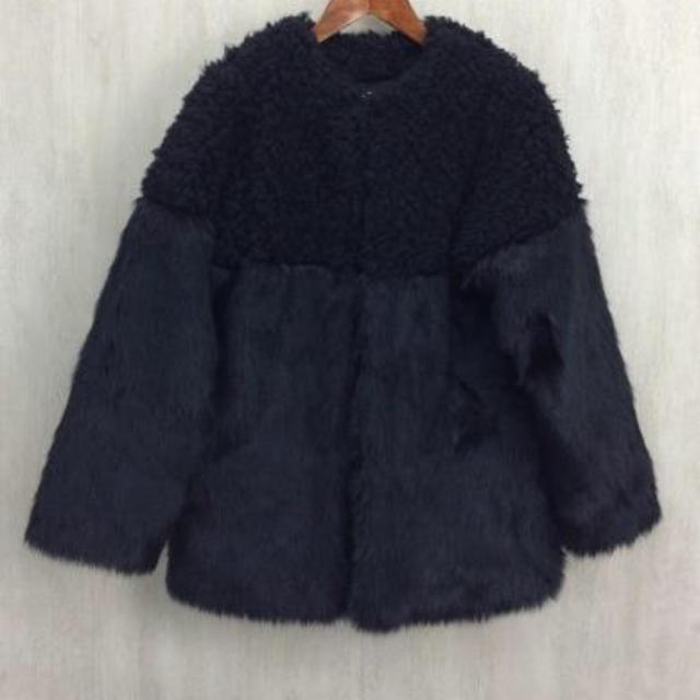 MURUA(ムルーア)のムルーア カラーフェイクファーコート レディースのジャケット/アウター(毛皮/ファーコート)の商品写真