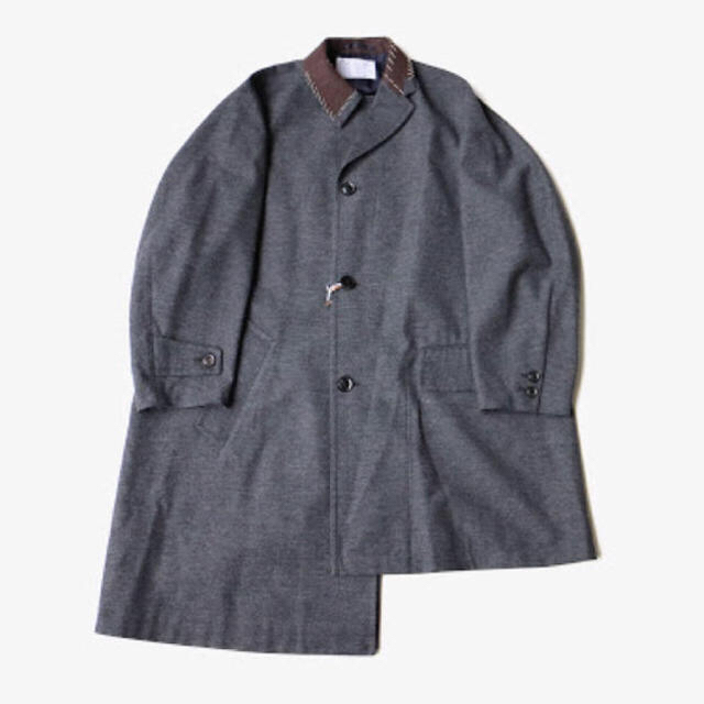 値下げ可 kolor 19AW アシンメトリーコート