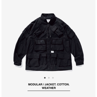 ダブルタップス(W)taps)の限定値下新品未使用 Wtaps 19aw modular jacket 黒 S(ミリタリージャケット)