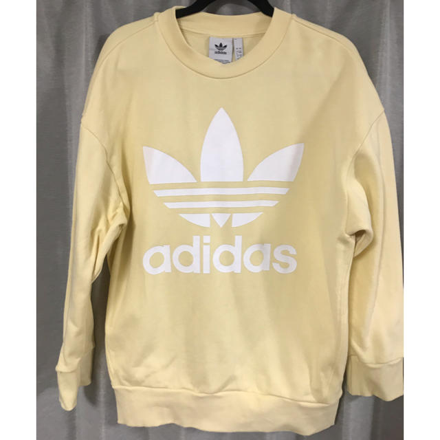 adidas(アディダス)のadidas originals　トレーナー　スウェット イエロー Sサイズ メンズのトップス(スウェット)の商品写真