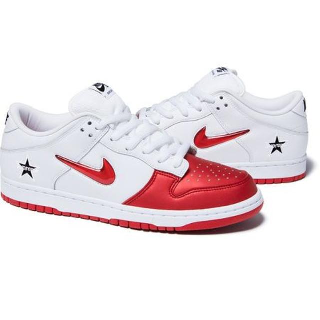 Supreme®/Nike® SB Dunk Low White