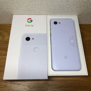 アンドロイド(ANDROID)の【新品】Google Pixel 3a 64GB  Purple-ish(スマートフォン本体)