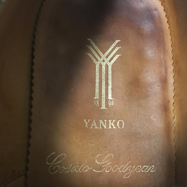 YANKO(ヤンコ)の最終価格★美品★ YANKO(ヤンコ) ウィングチップ ギリーシューズ メンズの靴/シューズ(ドレス/ビジネス)の商品写真