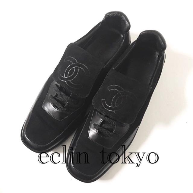 CHANEL - シャネル スポーツライン ココマーク スニーカー 361/2 箱付き E1272