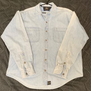 ダブルアールエル(RRL)のRRL デニムシャツ 90s ヴィンテージ(シャツ)