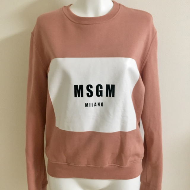 MSGM(エムエスジイエム)のMSGM スウェット トレーナー ロゴ レディースのトップス(トレーナー/スウェット)の商品写真