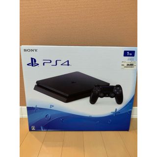 プレイステーション4(PlayStation4)のPlayStation®4 ジェット・ブラック 1TB CUH-2000BB01(家庭用ゲーム機本体)