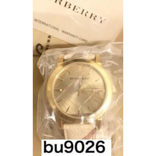 BURBERRY - バーバリー  腕時計 bu9026 正規品の通販 by ありがとう's shop｜バーバリーならラクマ