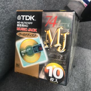 ティーディーケイ(TDK)の新品 TDK 録音用MD ゴールドディスク MD MJ74X10PP(その他)